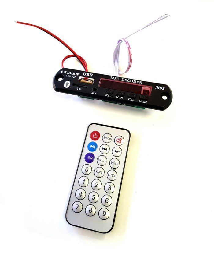 Class USB-123 USB-SD-Bluetooth AUX Çevirici Kumandalı