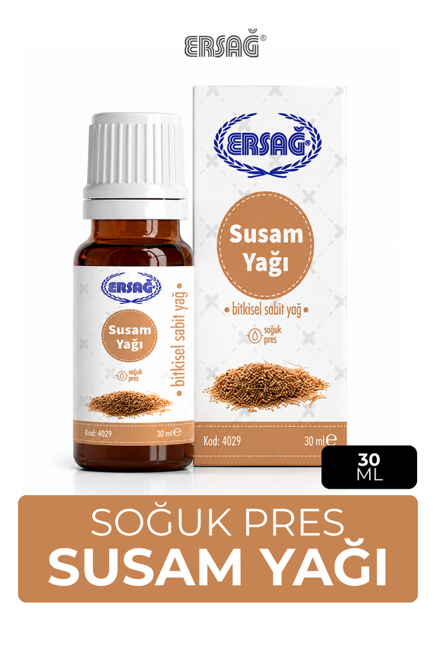 Ersağ Soğuk Pres Susam Yağı