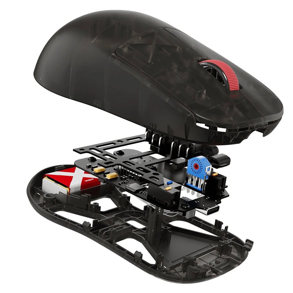 Pulsar X2h Clear Black Edition Mouse H2