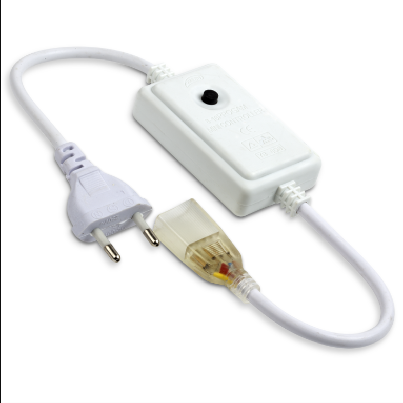 NOAS rgb ekleme fisi 220V şerit LED hortum bağlantı aparatı