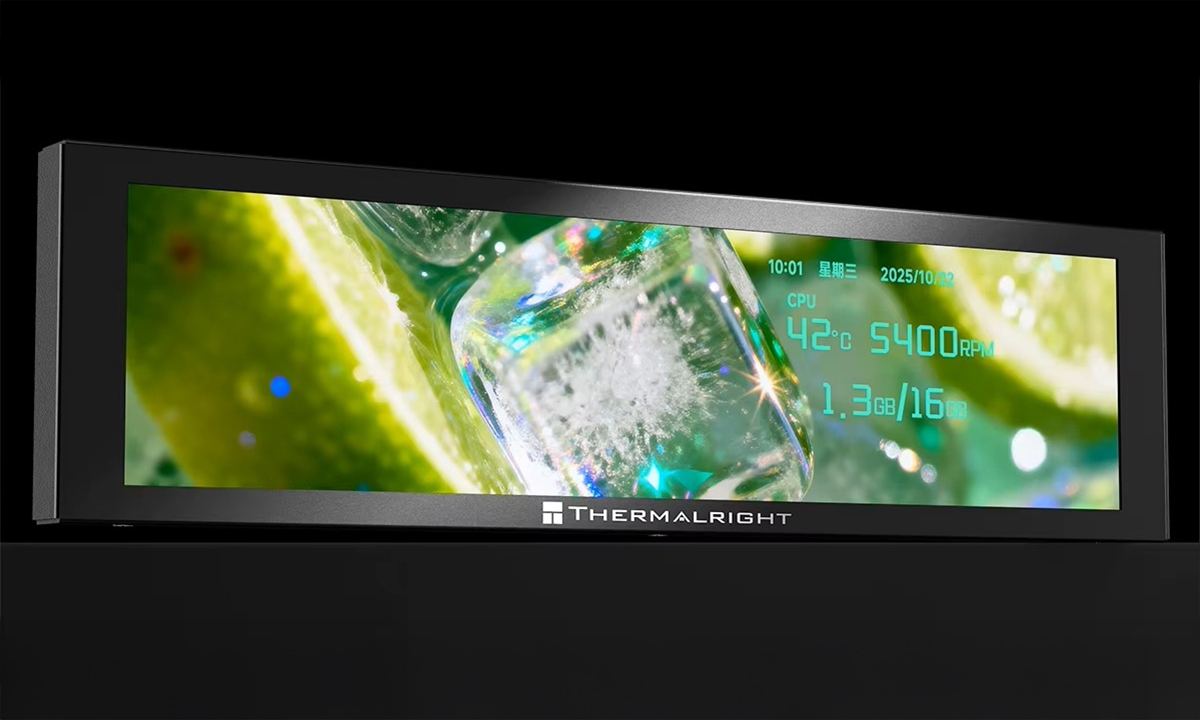 Thermalright Trofeo Vision 9.16 LCD BLACK Ekran H2