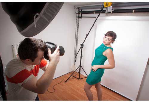 Godox QS600 II W/S 3'lü Stüdyo Paraflaş SoftBox Kit (600 Watt) & Stüdyo Fon Perde Sistemi