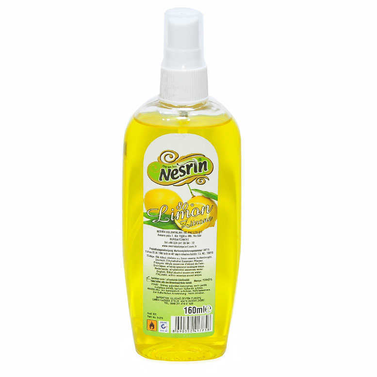 NESRİN LİMON KOLONYASI 160ML NESRİN LİMON KOLONYASI 160ML