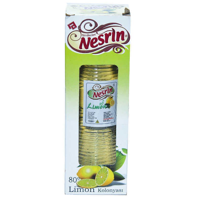 NESRİN LİMON KOLONYASI 400ML - KUTULU NESRİN LİMON KOLONYASI 400ML - KUTULU
