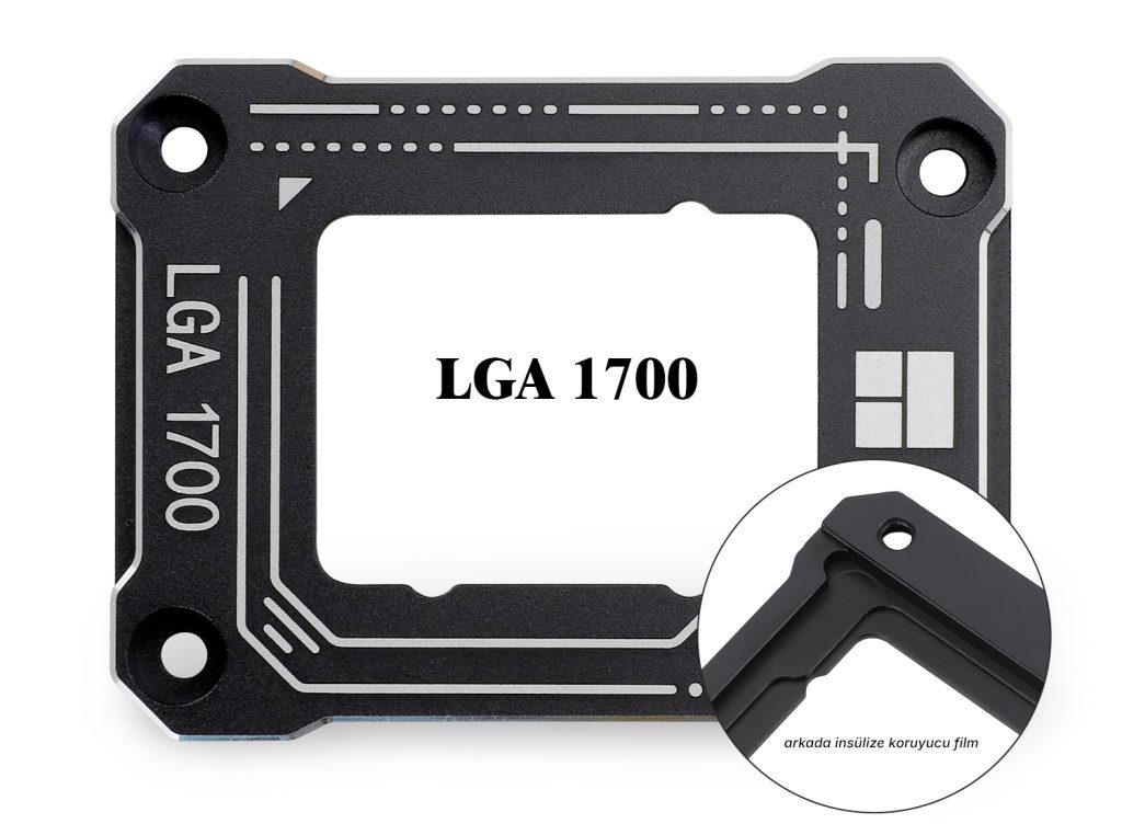 Thermalright Lga 1700 Siyah Guclendirme Kiti Lga 17xx Bcf Black H2