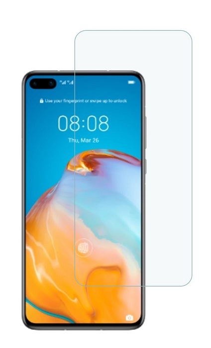 Huawei P40 Ekran Koruyucu Nano Temperli Cam