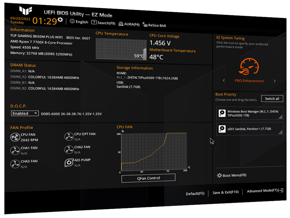 TUF GAMING B650E-PLUS WIFI
