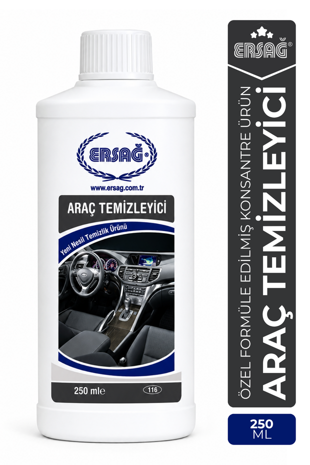 ERSAĞ Araç Temizleyici 250 ML