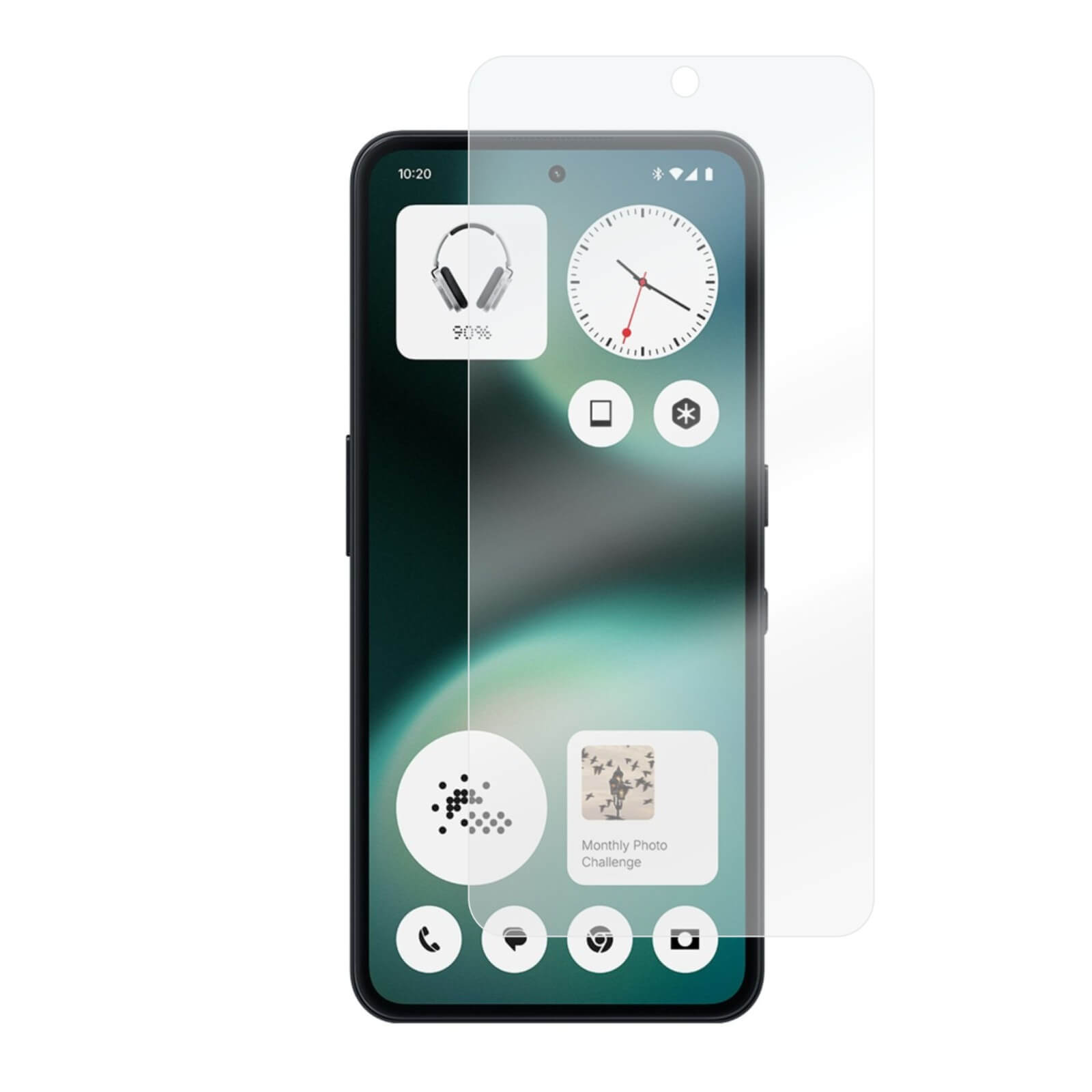 Nothing Phone (3a) Mat Ekran Koruyucu 9H Nano Şeffaf