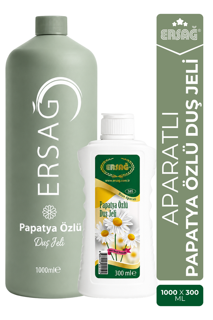 Ersağ Aparatlı Papatya Özlü Duş Jeli