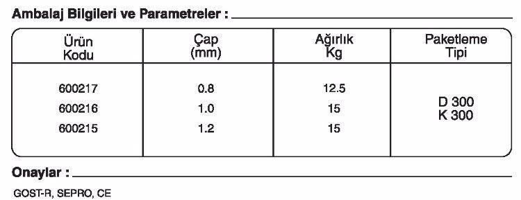 GeKa ELOX SG 316 L Si GAZALTI KAYNAK TELİ kaynakekipmanları.com gazlatı kaynak teli fiyatı: {urun_fiyati} GeKa ELOX SG 316 L Si GAZALTI KAYNAK TELİ kaynakekipmanları.com gazlatı kaynak teli fiyatı: {urun_fiyati}
