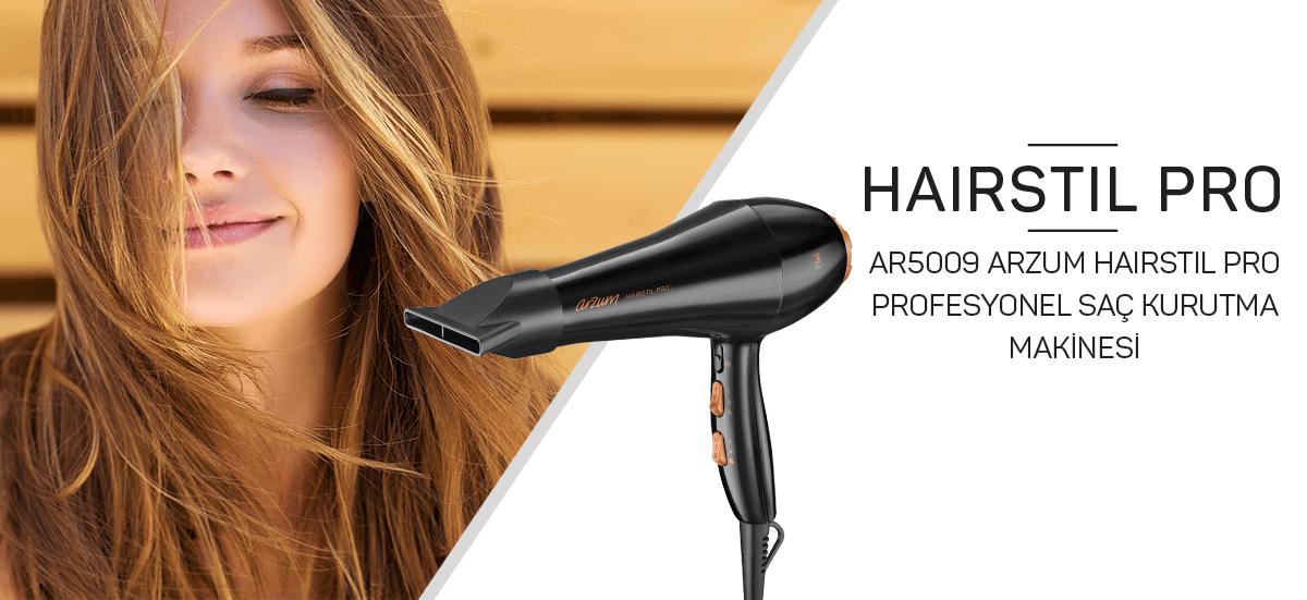 AR5009 Arzum Hairstil Pro Profesyonel Saç Kurutma Makinesi