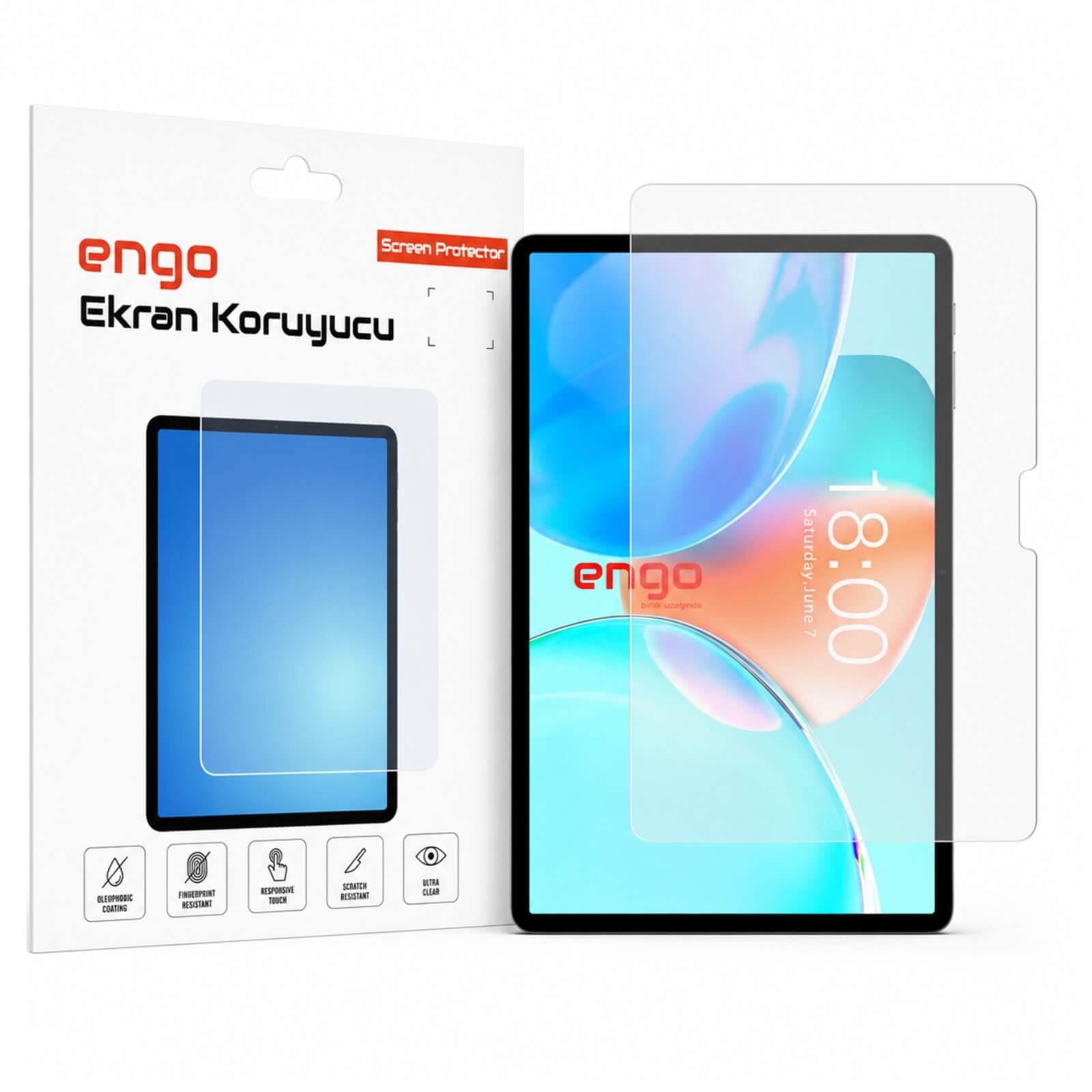 Teclast P50T Mat Ekran Koruyucu 11 inç 9H Nano Şeffaf