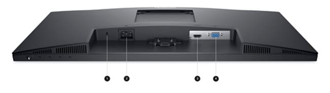 dell se2425h port