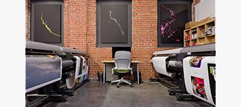 Handmade, wooden frames.