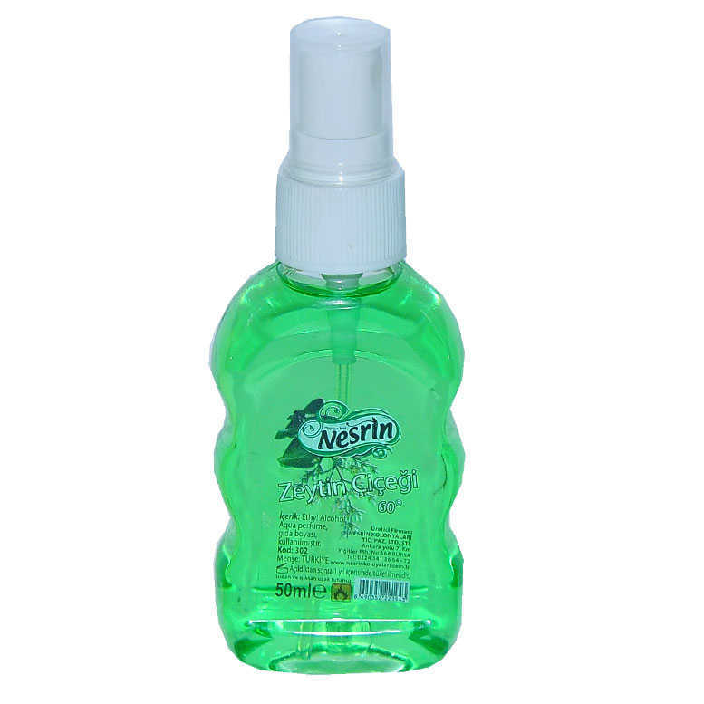 NESRİN ZEYTİN ÇİÇEĞİ KOLONYASI 50ML NESRİN ZEYTİN ÇİÇEĞİ KOLONYASI 50ML