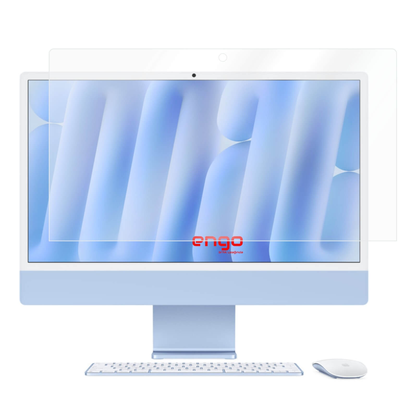Apple iMac 24 inç Mat Ekran Koruyucu 9H Nano Anti Glare