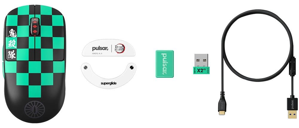 Pulsar X2 V2 Demon Slayer Tanjiro Mouse H5
