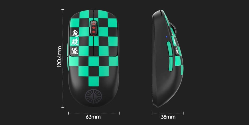 Pulsar X2 V2 Demon Slayer Tanjiro Mouse H4