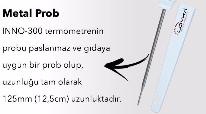inno 300 saplamalı termometre