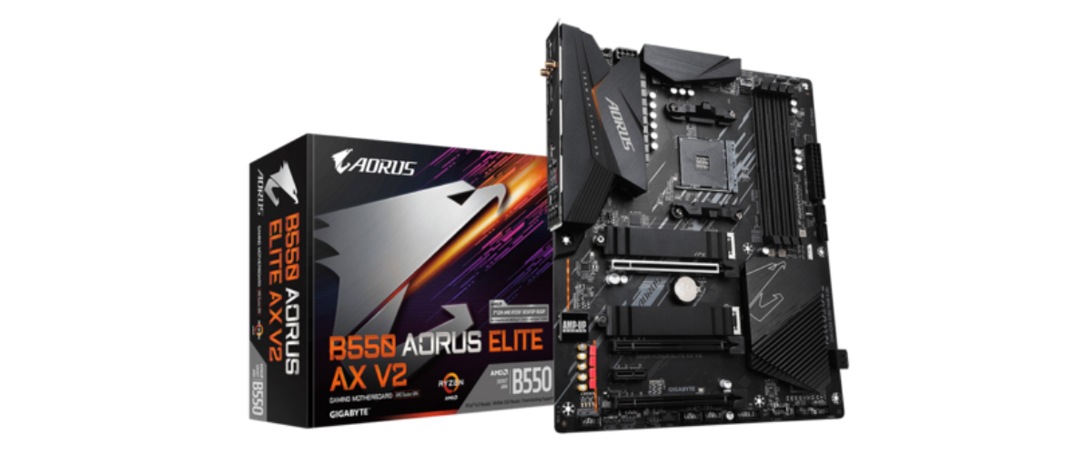 Gigabyte B550 Aorus Elite AX V2 AMD B550 4733 MHz (OC) DDR4 Soket