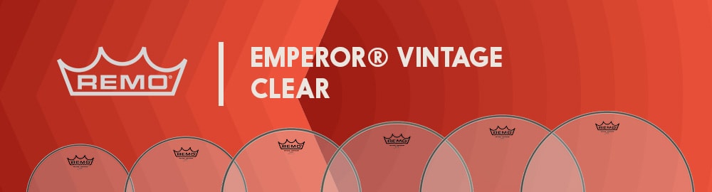 REMO EMPEROR® VINTAGE CLEAR REMO EMPEROR® VINTAGE CLEAR