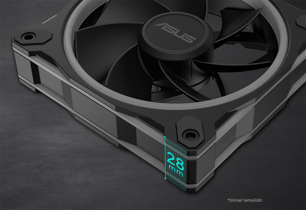 ASUS Prime MR120 ARGB Fan - Single Pack