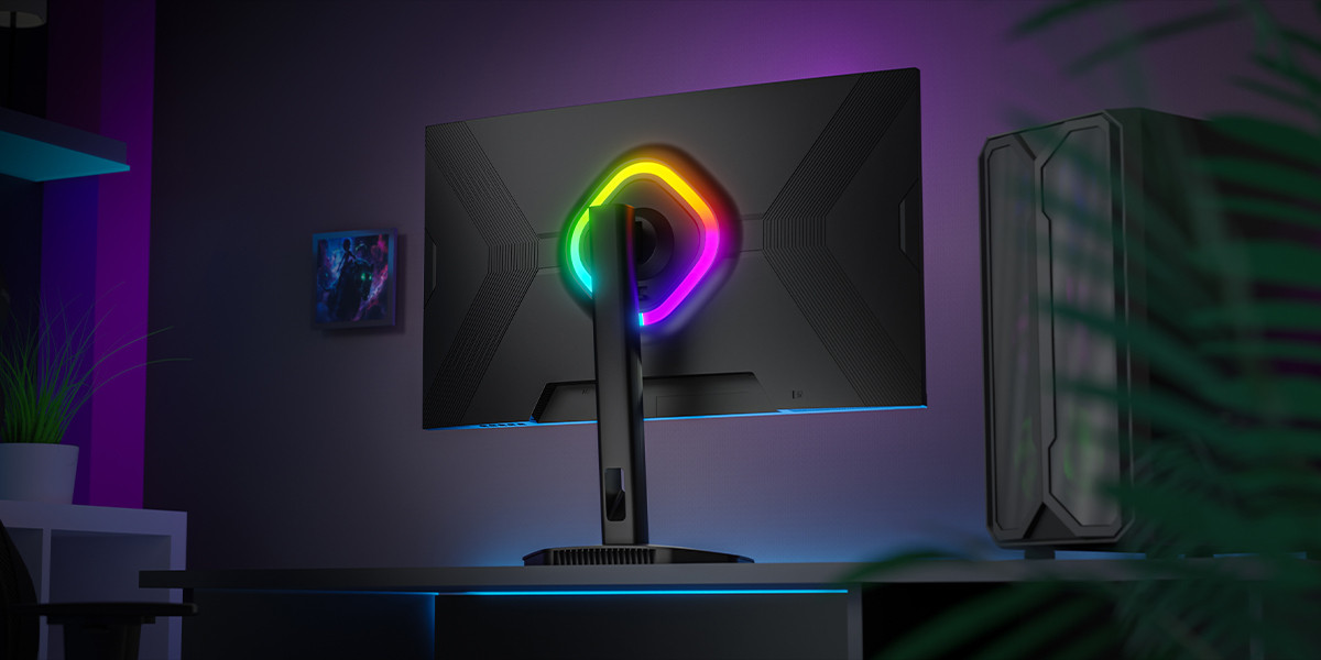 GamePower Lunis L50 27″ 240Hz 0.5Ms VA FHD RGB Pivot Gaming Monitör (Sıfır Ölü Piksel Garantili)