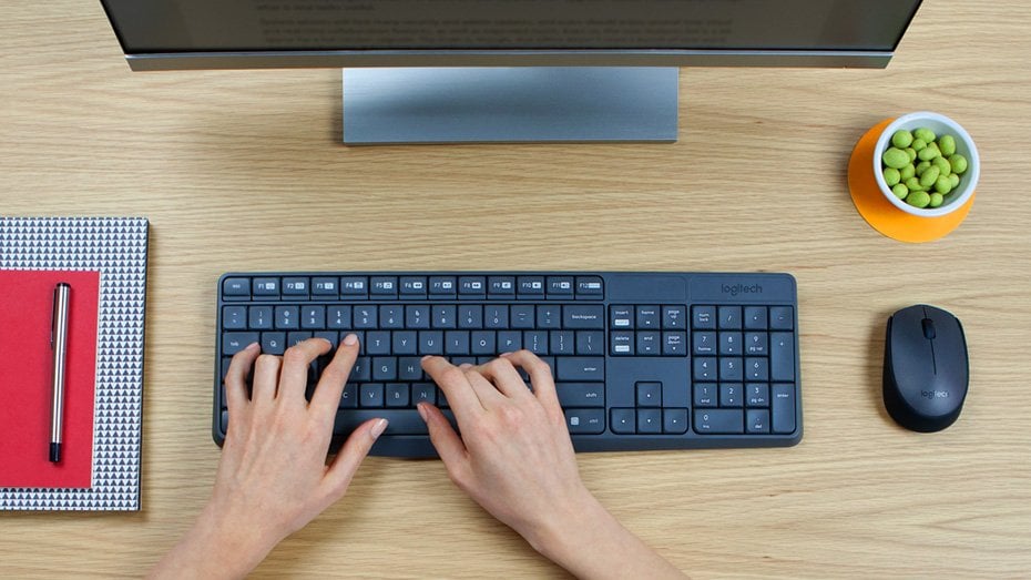Logitech MK235 Kablosuz Klavye Mouse Seti