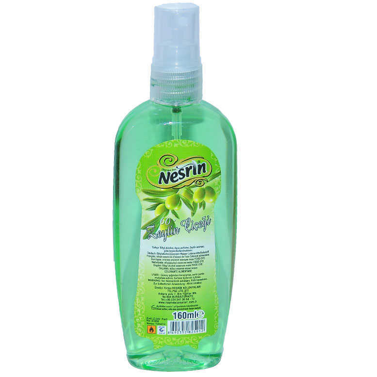 NESRİN ZEYTİN ÇİÇEĞİ KOLONYASI 160ML NESRİN ZEYTİN ÇİÇEĞİ KOLONYASI 160ML