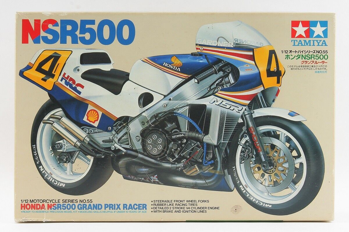 Tamiya Honda NS500 Grand Prix Racer 1/12 Motosiklet Model Maket