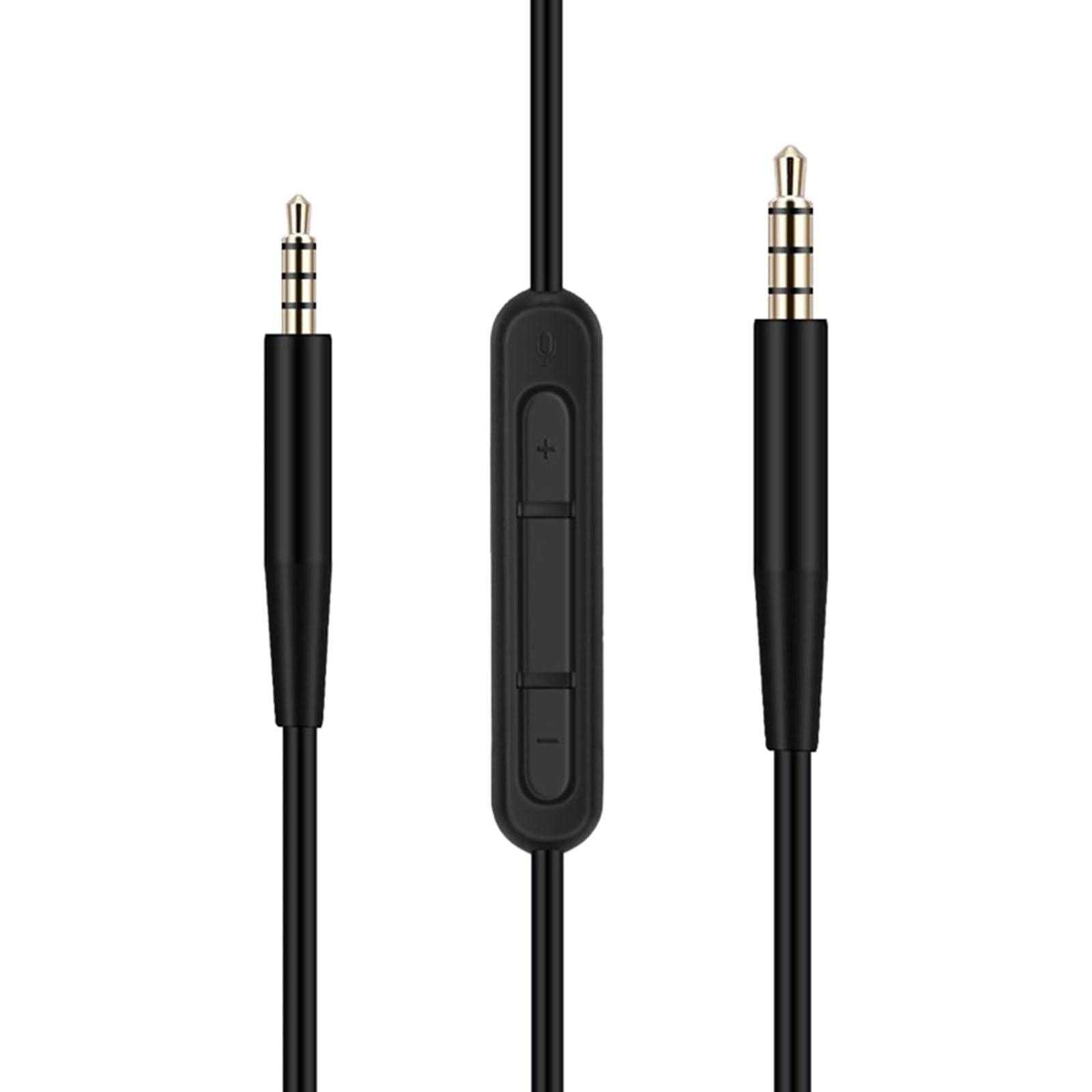 Audio Cable 2.5mm Replacement 140cm for QC25 35 35II Lightweight