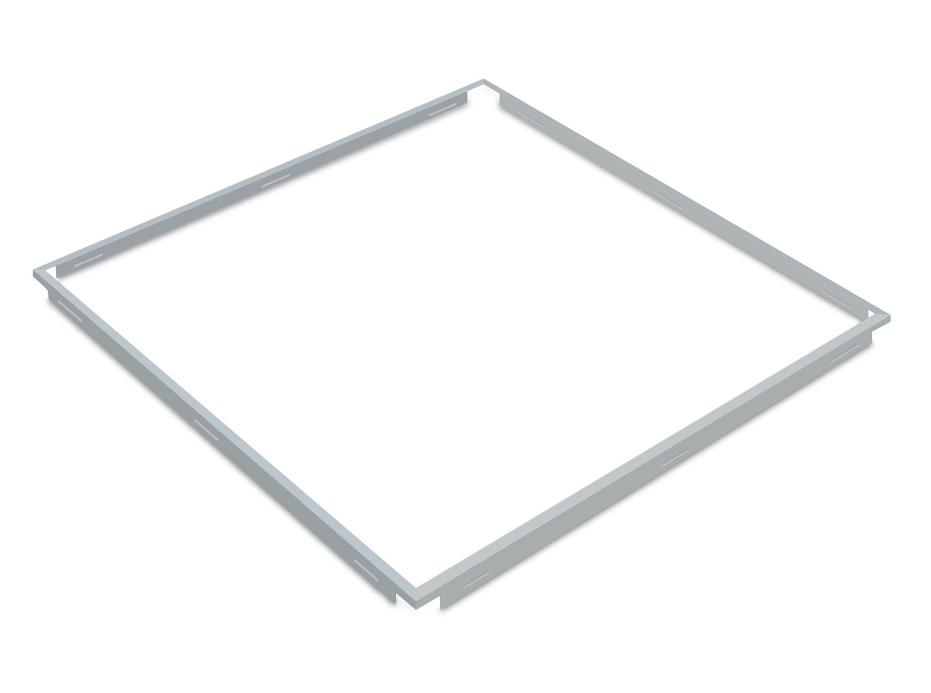 NOAS 60x60 clip-in kasa beyaz tavan montajına uygun panel çerçevesi
