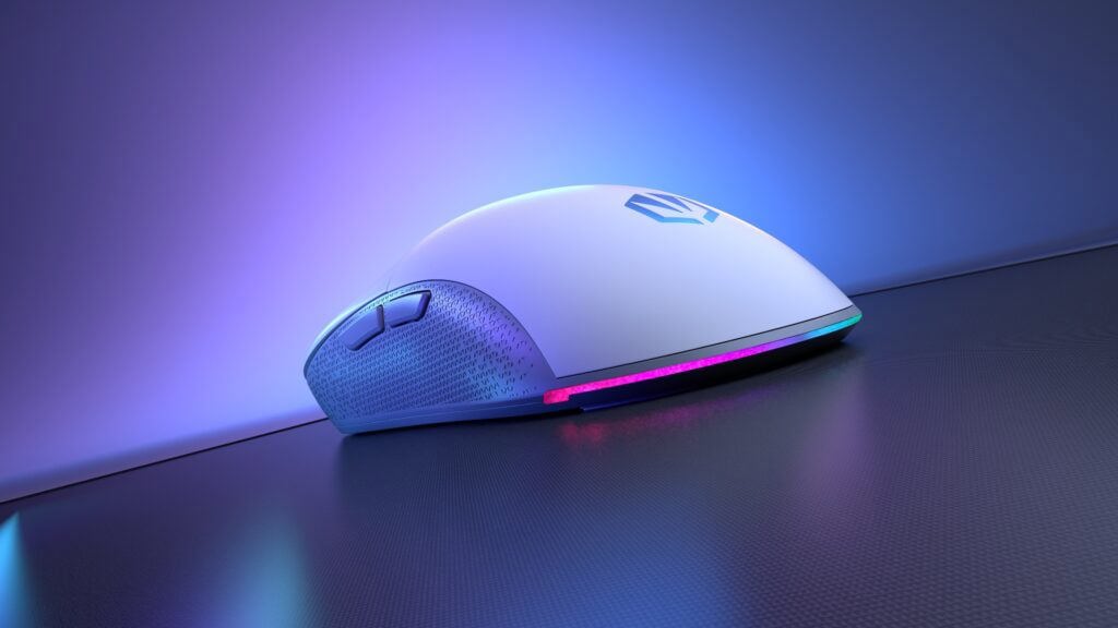 Endorfy Gem Plus Wireless Onyx White Argb Mouse H5