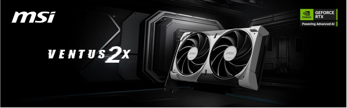 MSI GeForce RTX 5050 8GB VENTUS 2X OC GDDR6 128Bit DX12 Gaming Ekran Kartı