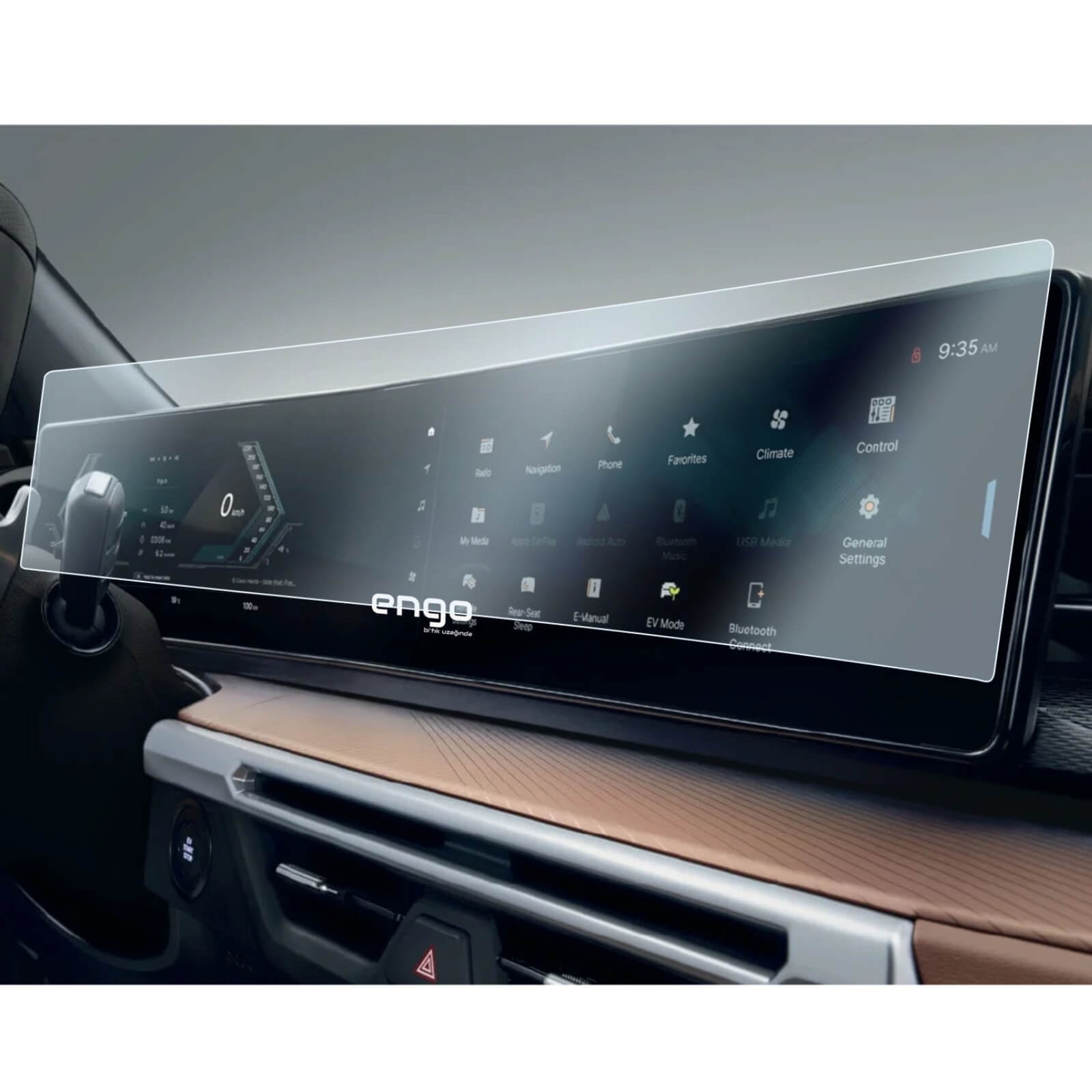SsangYong Actyon 12.3 inç Ekran Koruyucu Multimedya Gösterge