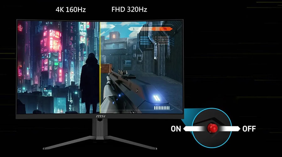 MSI MAG 321CUPDF Gaming Monitör h5