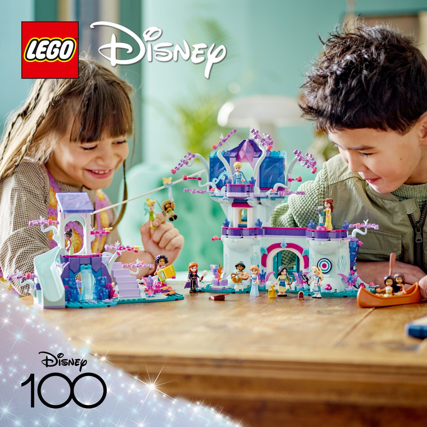 Disney veya ağaç ev severler için yapılan bir set