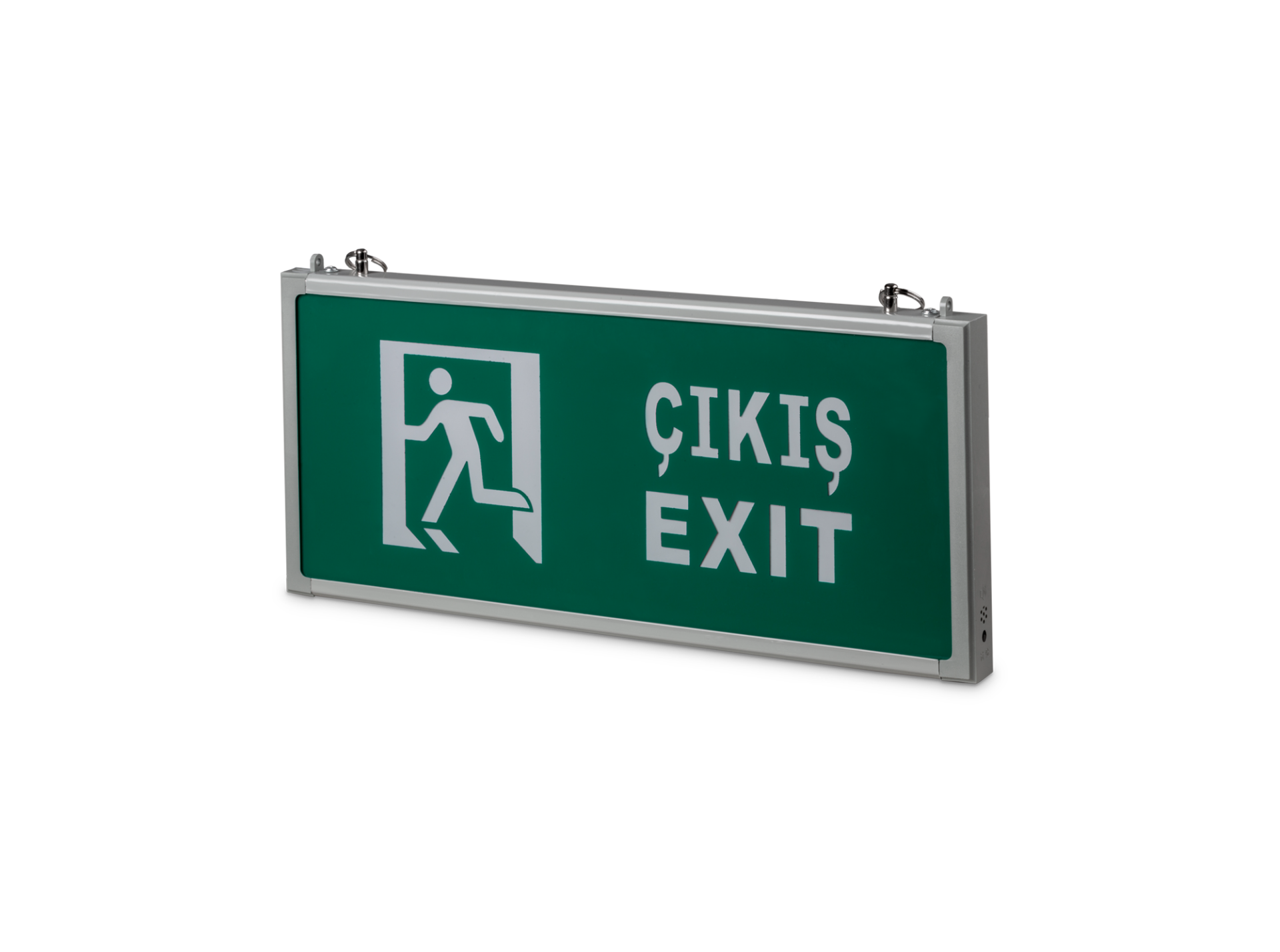 NOAS cikış çift yönlü 3W LED acil durum armatürü beyaz kasa