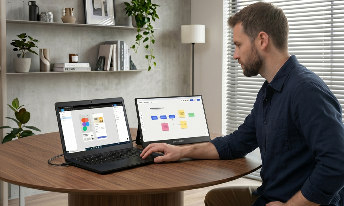 Kompakt Form, Geniş Vizyon 14″ FHD+ Ekran