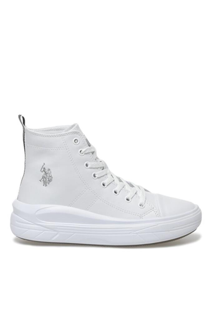 U.S Polo Assn. Clementine PU 2PR Kadın Sneaker Ayakkabı Beyaz 36-40