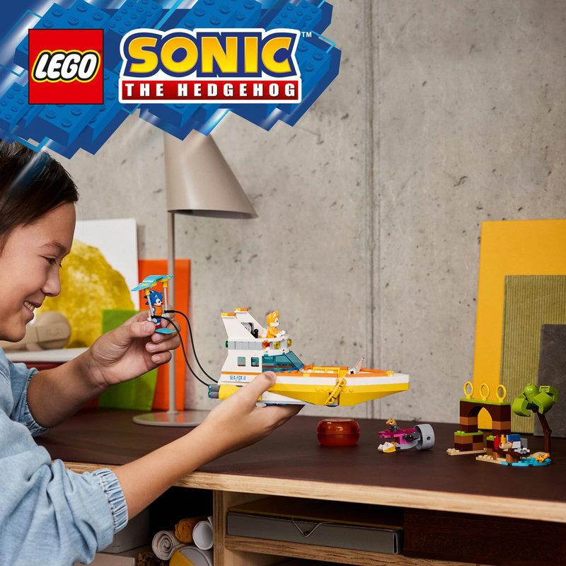 Sonic ve Tails ile tekne macerası oyun seti