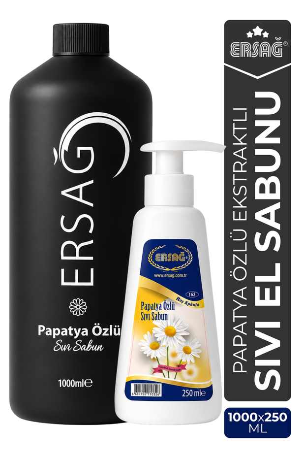 Ersağ Aparatlı Papatya Özlü Sıvı El Sabunu