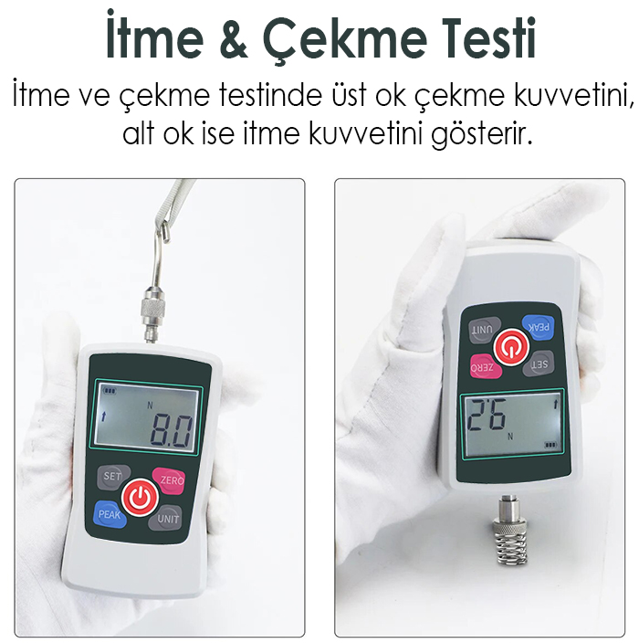 amf dinamometre itme ve çekme testi