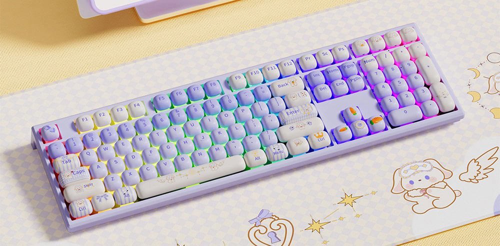 Akko Monsgeek Mg108b Magic Lop Bunny Gaming Klavye H1