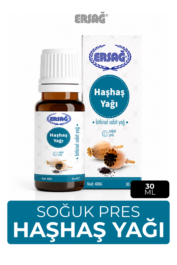 Ersağ Soğuk Pres Haşhaş Yağı