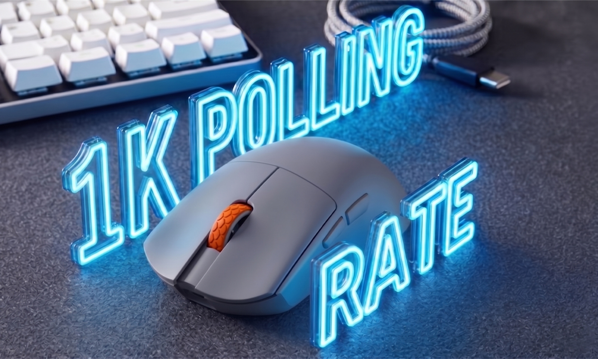 1 KHz Polling Rate ile Anında Tepki