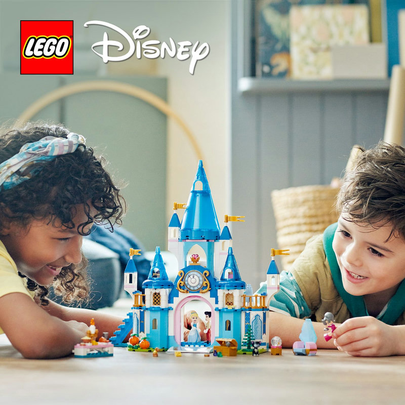 Disney Prensesi Sindirella'nın şatosunu yapın