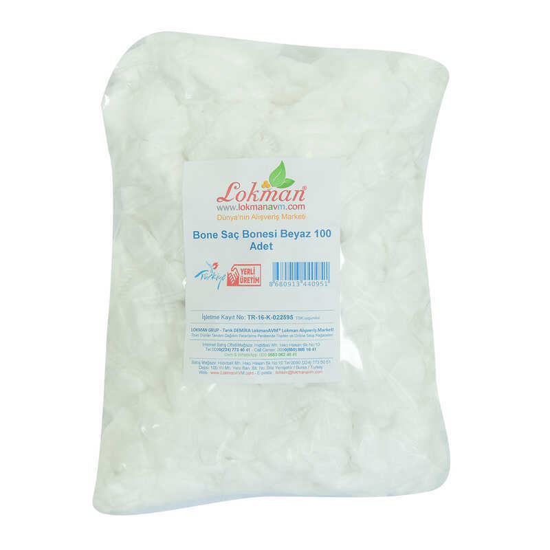LOKMANAVM BONE SAÇ BONESİ BEYAZ LOKMANAVM BONE SAÇ BONESİ BEYAZ