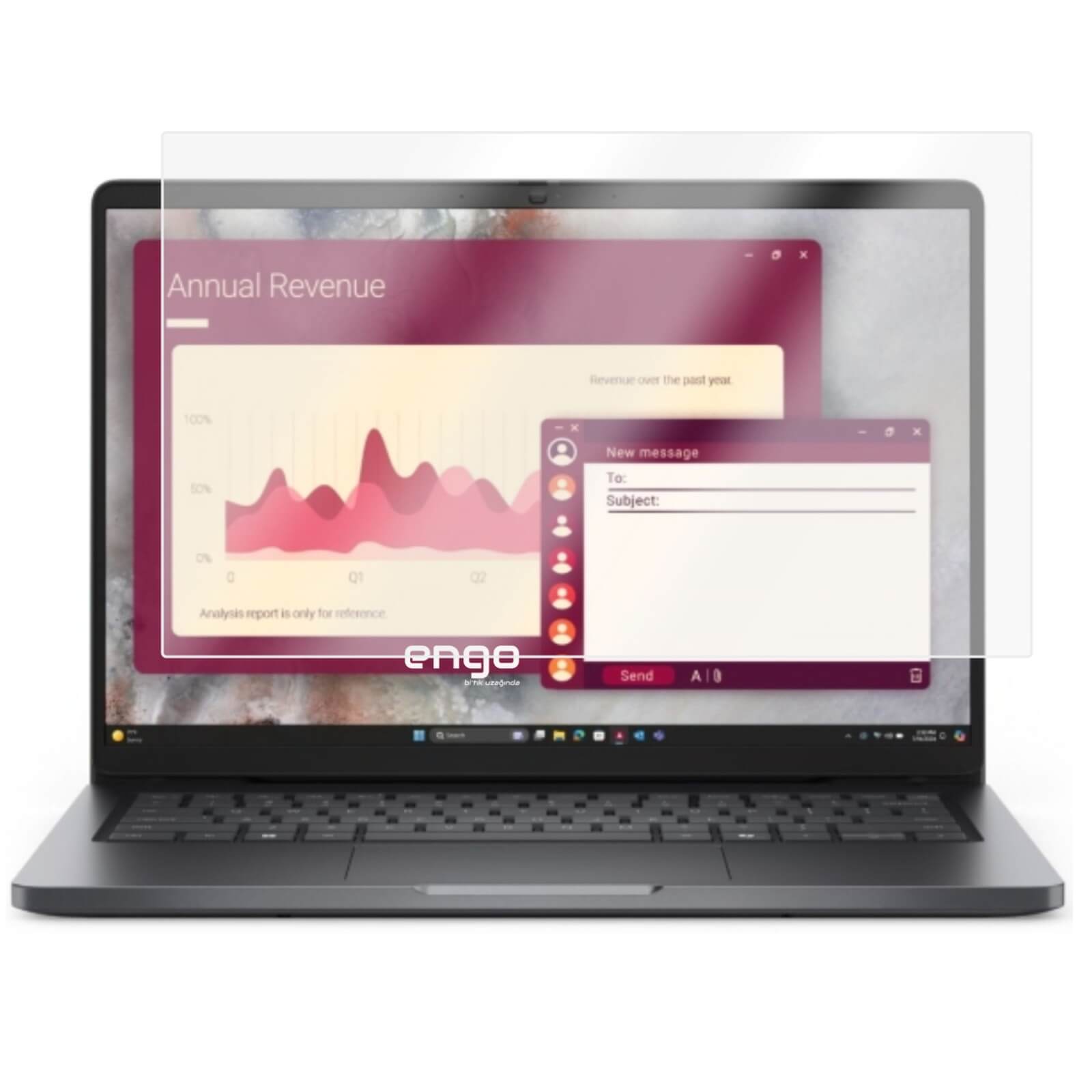 Dell Pro 14 PC14250 14 inç Mat Ekran Koruyucu 9H Nano 16:10